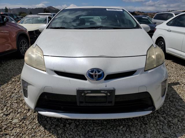 JTDKN3DU5D1686657 - 2013 TOYOTA PRIUS WHITE photo 5