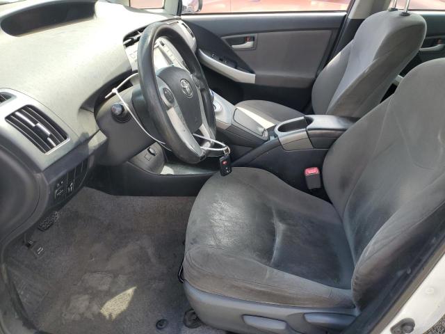 JTDKN3DU5D1686657 - 2013 TOYOTA PRIUS WHITE photo 7