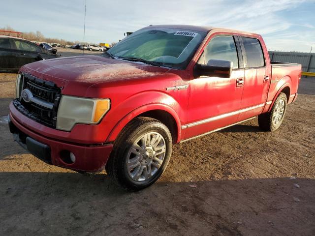1FTFW1CV1AFD10999 - 2010 FORD F150 SUPERCREW RED photo 1