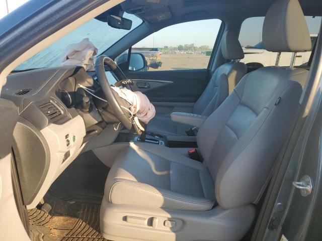 5FNYF6H55KB094871 - 2019 HONDA PILOT EXL BLUE photo 7