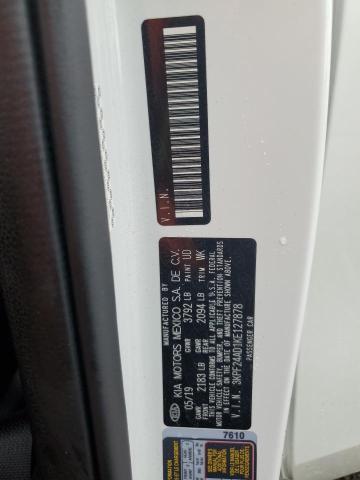3KPF24AD1KE127878 - 2019 KIA FORTE FE Ağ foto 12