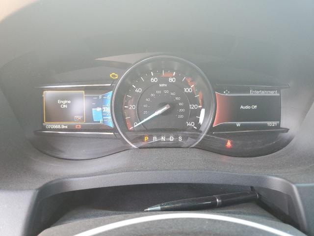 1FM5K7DH3GGC39760 - 2016 FORD EXPLORER XLT ვერცხლისფერი ფოტო 9