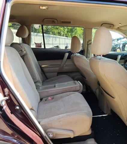 5TDZA3EH8BS009422 - 2011 TOYOTA HIGHLANDER BASE Բորդո լուսանկար 10