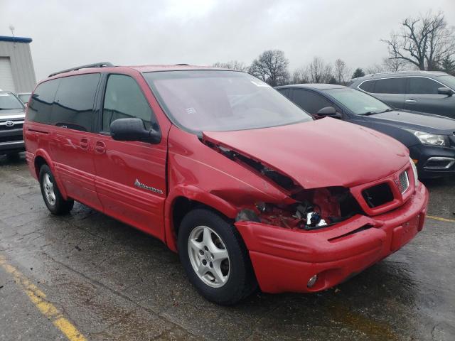 1GMDX03E4XD199458 - 1999 PONTIAC MONTANA / RED photo 4