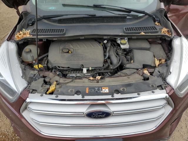 1FMCU9HD1JUB52758 - 2018 FORD ESCAPE SEL ბურგუნდია ფოტო 12