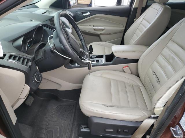 1FMCU9HD1JUB52758 - 2018 FORD ESCAPE SEL ბურგუნდია ფოტო 7