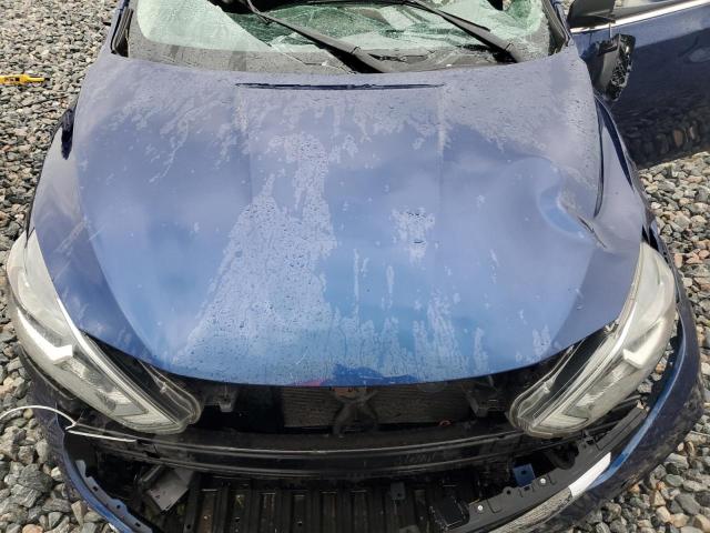 3N1AB7AP2KY368467 - 2019 NISSAN SENTRA S BLUE photo 11