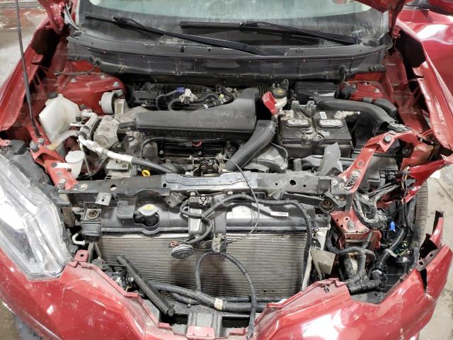 5N1AT2MV3GC788628 - 2016 NISSAN ROGUE S RED photo 12