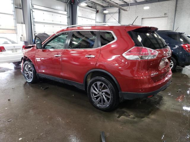 5N1AT2MV3GC788628 - 2016 NISSAN ROGUE S RED photo 2