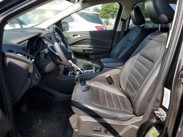 1FMCU9HD9JUB81487 - 2018 FORD ESCAPE SEL GRAY photo 7