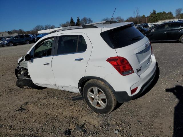 KL7CJPSB3HB085124 - 2017 CHEVROLET TRAX 1LT WHITE photo 2