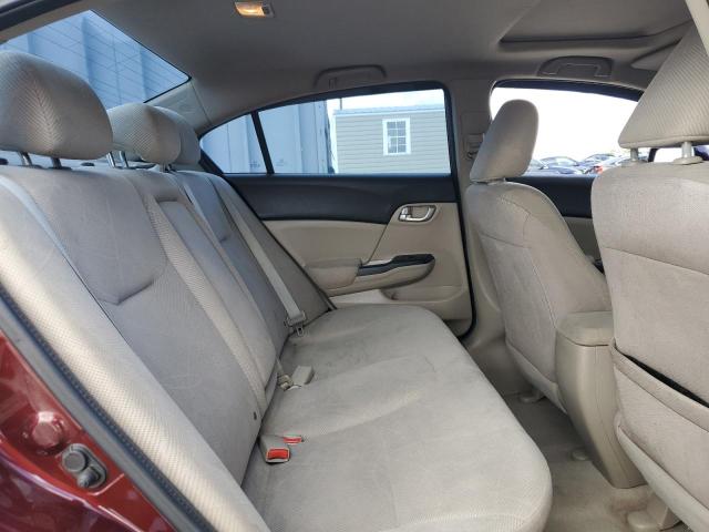 19XFB2F86CE372306 - 2012 HONDA CIVIC EX ბურგუნდია ფოტო 10