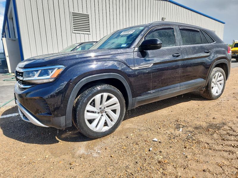 1V2WE2CA6MC202775 - 2021 VOLKSWAGEN ATLAS CROS SE Noir photo 1