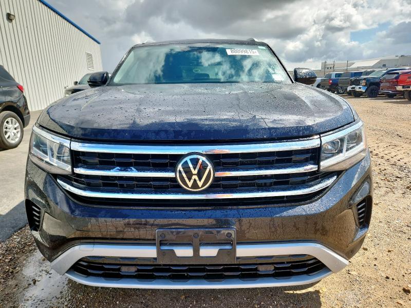 1V2WE2CA6MC202775 - 2021 VOLKSWAGEN ATLAS CROS SE Noir photo 5