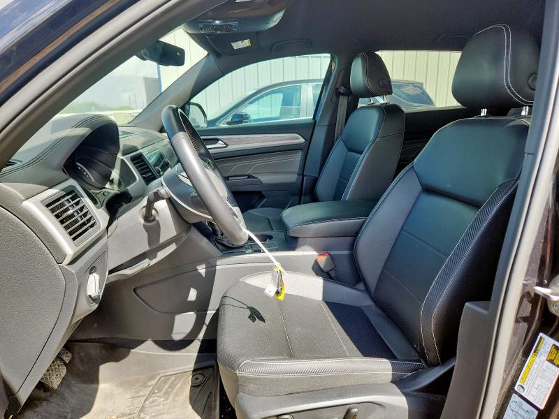 1V2WE2CA6MC202775 - 2021 VOLKSWAGEN ATLAS CROS SE Noir photo 7