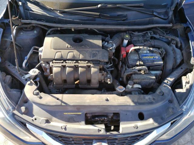 3N1AB7AP6GY308179 - 2016 NISSAN SENTRA S BLUE photo 11