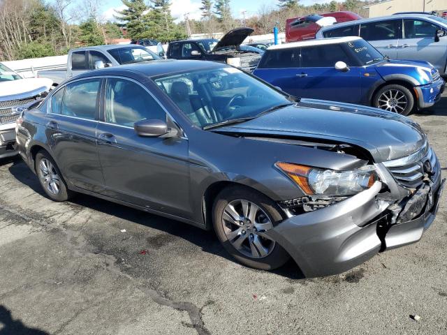 1HGCP2F66BA079656 - 2011 HONDA ACCORD SE GRAY photo 4