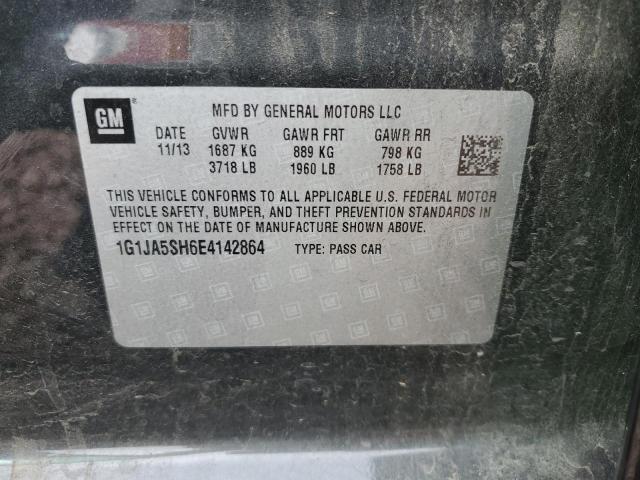 1G1JA5SH6E4142864 - 2014 CHEVROLET SONIC LS Boz foto 12