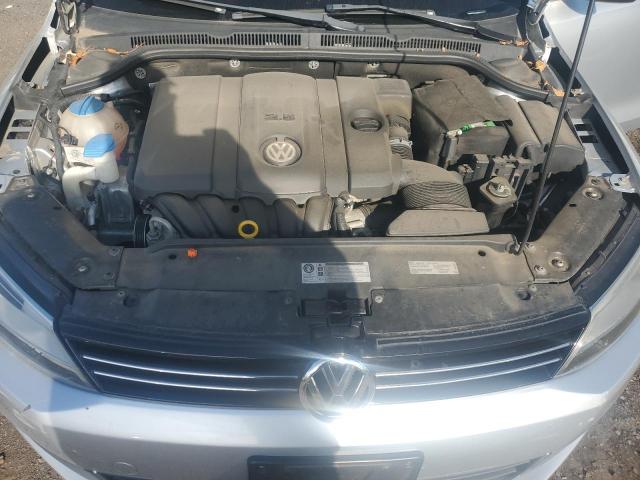 3VWDP7AJ6DM297157 - 2013 VOLKSWAGEN JETTA SE ვერცხლისფერი ფოტო 11