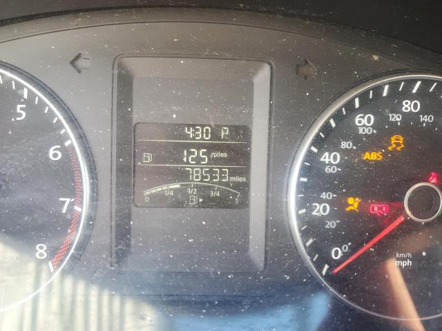 3VWDP7AJ6DM297157 - 2013 VOLKSWAGEN JETTA SE ვერცხლისფერი ფოტო 9