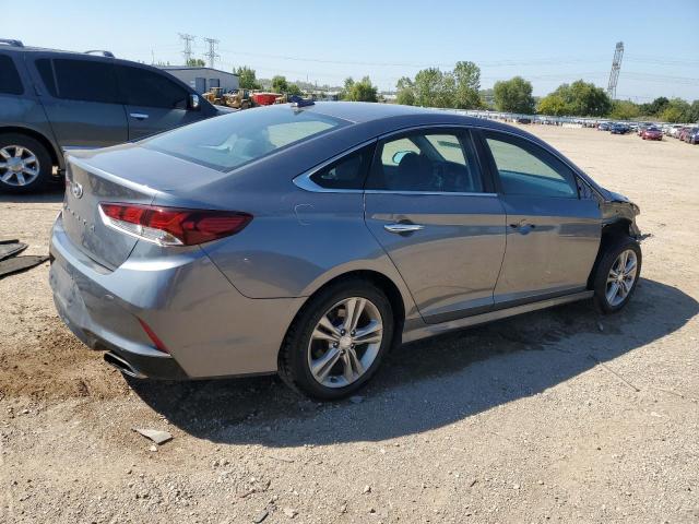5NPE34AF2JH640206 - 2018 HYUNDAI SONATA SPORT Gris foto 3