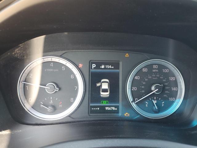 5NPE34AF2JH640206 - 2018 HYUNDAI SONATA SPORT Gris foto 9