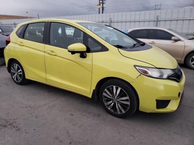 JHMGK5H9XHS018819 - 2017 HONDA FIT EX YELLOW photo 4