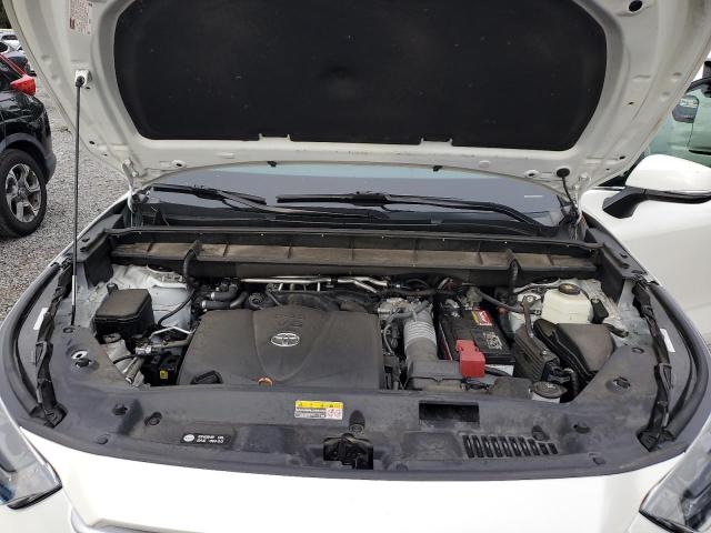5TDGZRAH8MS532810 - 2021 TOYOTA HIGHLANDER XLE Beyaz fotoğraf 12