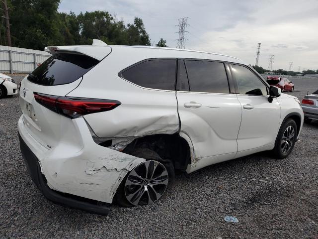 5TDGZRAH8MS532810 - 2021 TOYOTA HIGHLANDER XLE Beyaz fotoğraf 3