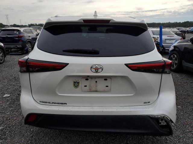 5TDGZRAH8MS532810 - 2021 TOYOTA HIGHLANDER XLE Beyaz fotoğraf 6
