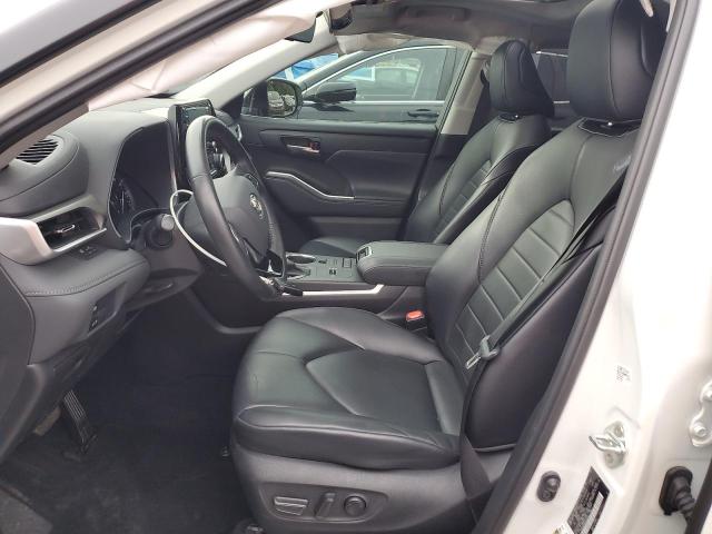 5TDGZRAH8MS532810 - 2021 TOYOTA HIGHLANDER XLE Beyaz fotoğraf 7