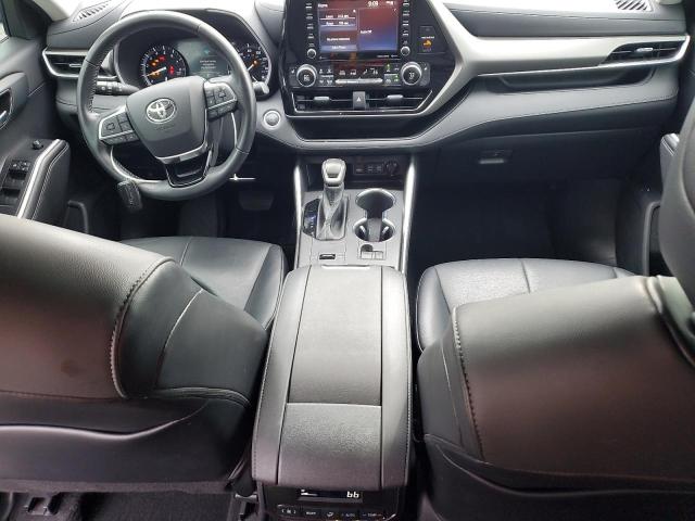 5TDGZRAH8MS532810 - 2021 TOYOTA HIGHLANDER XLE Beyaz fotoğraf 8