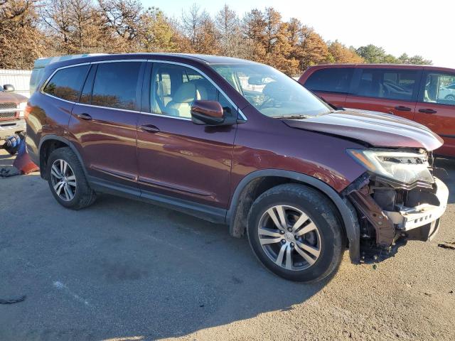 5FNYF6H59GB014995 - 2016 HONDA PILOT EXL MAROON photo 4