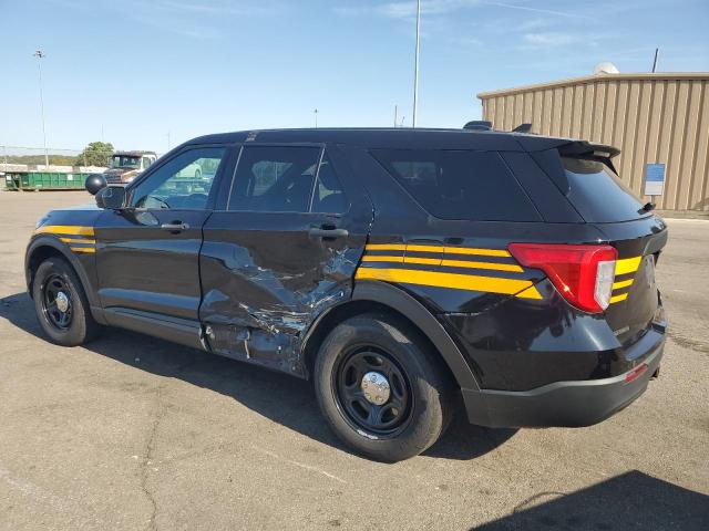 1FM5K8AW0MNA01042 - 2021 FORD EXPLORER POLICE INTERCEPTOR Schwarz Foto 2