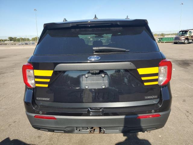 1FM5K8AW0MNA01042 - 2021 FORD EXPLORER POLICE INTERCEPTOR Schwarz Foto 6