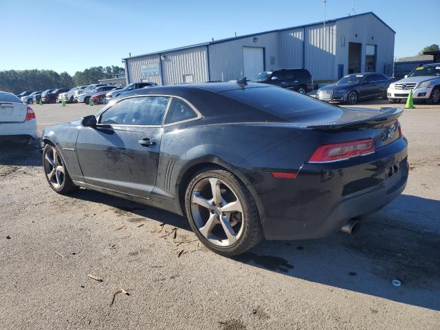 2G1FF1E35F9274691 - 2015 CHEVROLET CAMARO LT BLACK photo 2