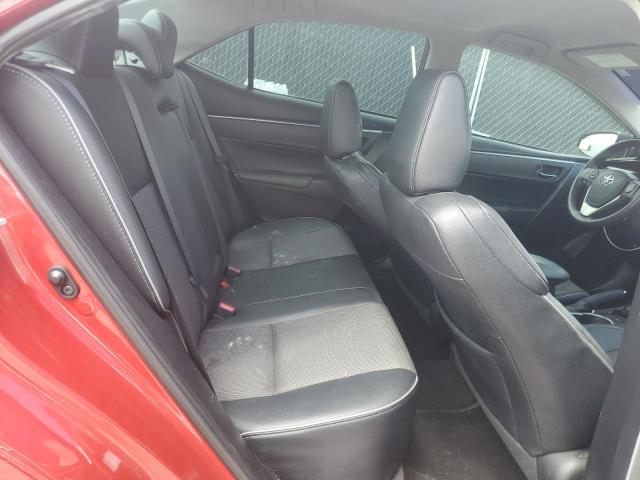 2T1BURHE8GC721815 - 2016 TOYOTA COROLLA L RED photo 10