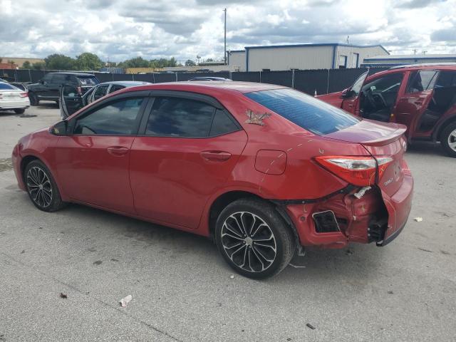 2T1BURHE8GC721815 - 2016 TOYOTA COROLLA L RED photo 2