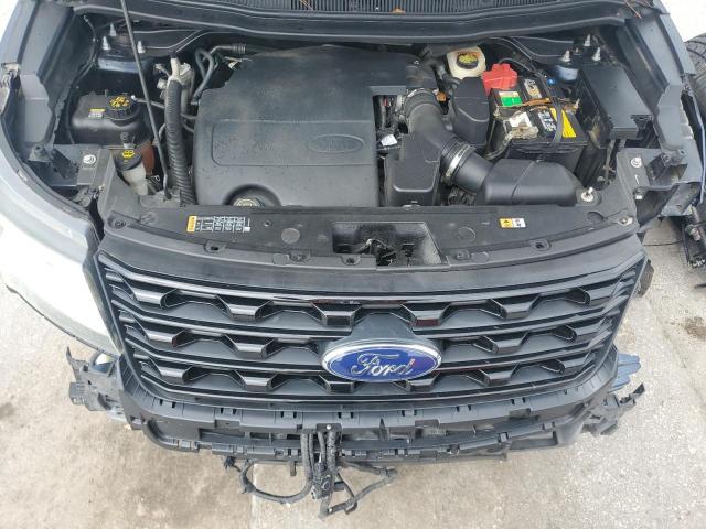 1FM5K8D89HGB57894 - 2017 FORD EXPLORER XLT Mavi foto 12