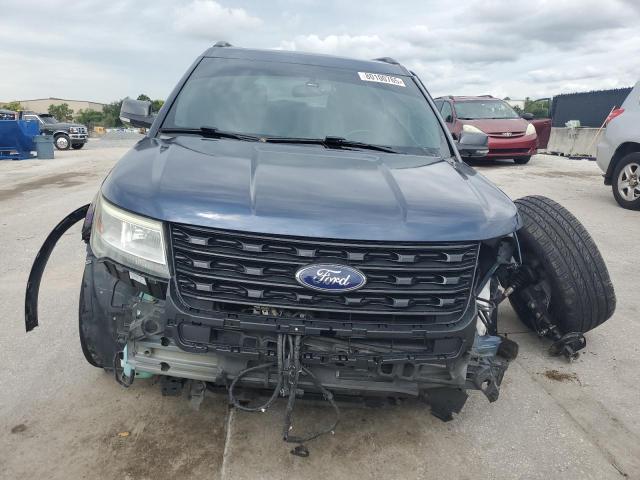 1FM5K8D89HGB57894 - 2017 FORD EXPLORER XLT Mavi foto 5