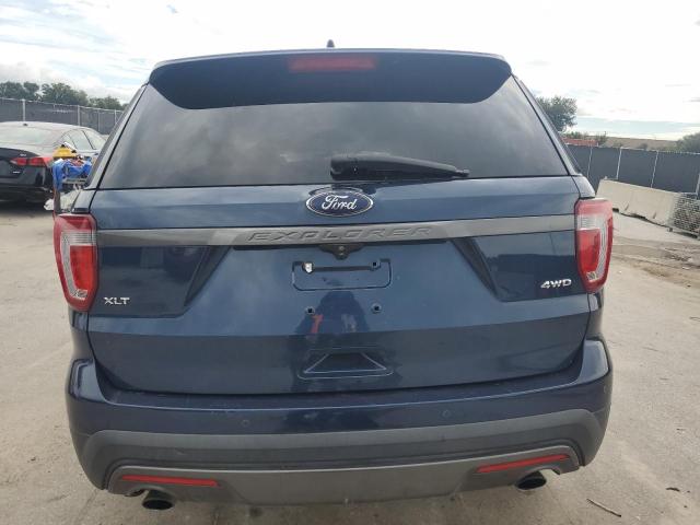 1FM5K8D89HGB57894 - 2017 FORD EXPLORER XLT Mavi foto 6
