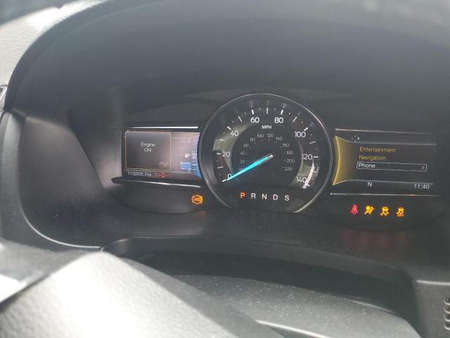 1FM5K8D89HGB57894 - 2017 FORD EXPLORER XLT Mavi foto 9