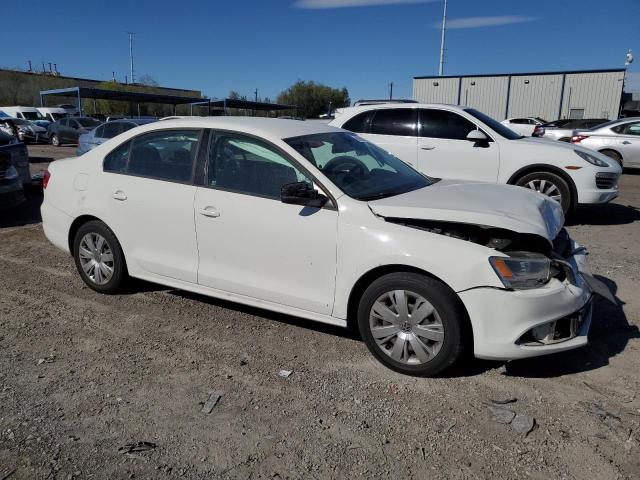 3VW2K7AJ8EM240983 - 2014 VOLKSWAGEN JETTA BASE WHITE photo 4