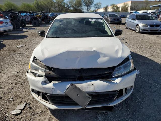 3VW2K7AJ8EM240983 - 2014 VOLKSWAGEN JETTA BASE WHITE photo 5