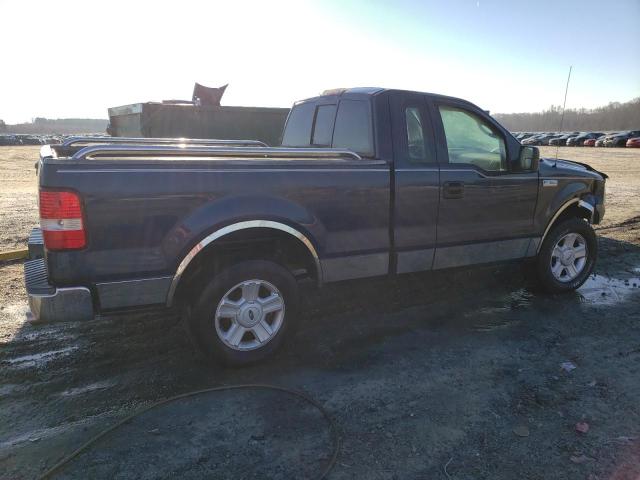 1FTRF12524NC51213 - 2004 FORD F150 BLUE photo 3