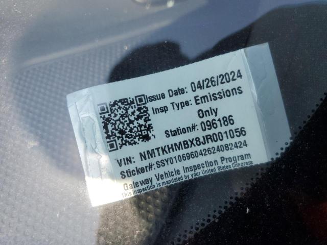 NMTKHMBX8JR001056 - 2018 TOYOTA C-HR XLE أبيض صورة 13