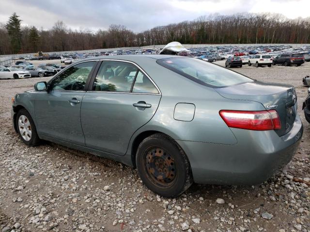 4T1BE46K07U705907 - 2007 TOYOTA CAMRY CE GREEN photo 2