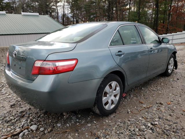 4T1BE46K07U705907 - 2007 TOYOTA CAMRY CE GREEN photo 3