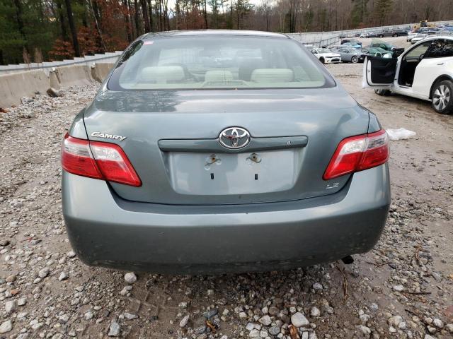 4T1BE46K07U705907 - 2007 TOYOTA CAMRY CE GREEN photo 6