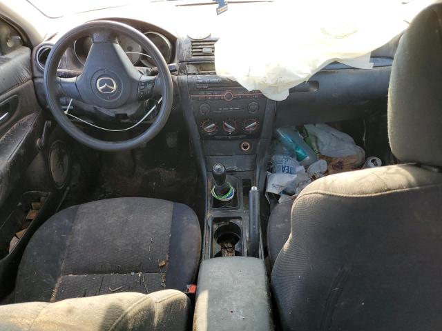 JM1BK32F881105171 - 2008 MAZDA 3 I BLACK photo 8